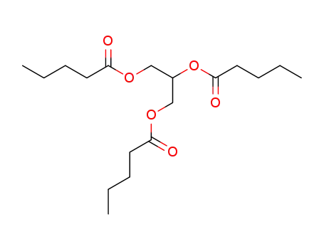 Molecular Structure of 620-68-8 (GLYCEROL TRIVALERATE)