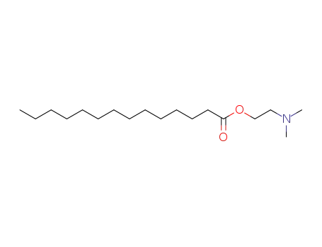Molecular Structure of 43016-78-0 (2-(Dimethylamino)-ethyl myristate)