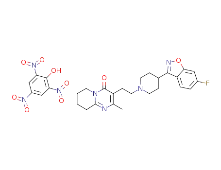 Molecular Structure of 1425681-44-2 (C<sub>23</sub>H<sub>27</sub>FN<sub>4</sub>O<sub>2</sub>*C<sub>6</sub>H<sub>3</sub>N<sub>3</sub>O<sub>7</sub>)