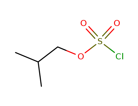 Molecular Structure of 763-18-8 (Chlorosulfuric acid, 2-methylpropyl ester)