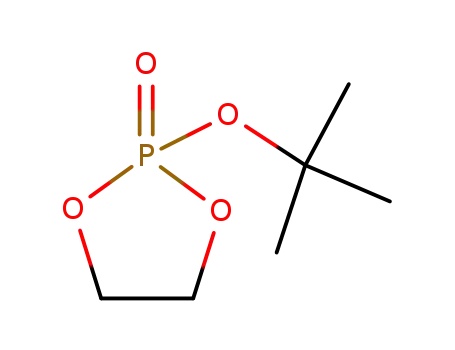 Molecular Structure of 76819-63-1 (1,3,2-Dioxaphospholane, 2-(1,1-dimethylethoxy)-, 2-oxide)
