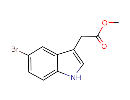 1H-Indole-3-acetic acid, 5-bromo-, methyl ester