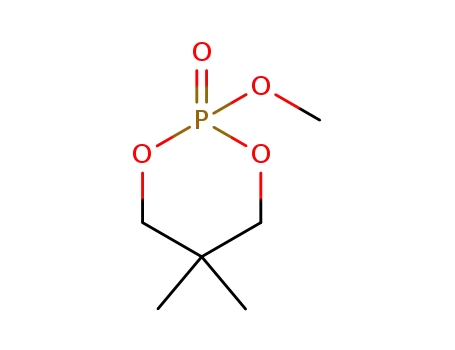 Molecular Structure of 1005-96-5 (2-Methoxy-5,5-dimethyl-1,3,2-dioxaphosphorinane 2-oxide)