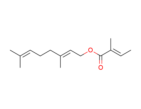 Tiglic acid geranyl ester