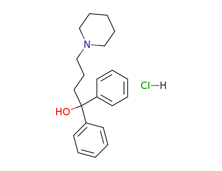 1,1-Diphenyl-4-piperidino-1-butanol Hydrochloride（Diphenidol Hydrochloride）[3254-89-5]