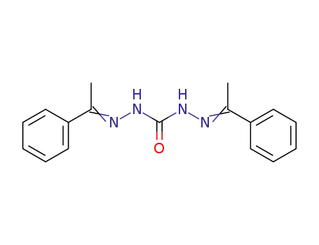 Molecular Structure of 26323-94-4 (bis-(1-phenyl-ethylidene)-carbonohydrazide)