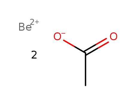 Molecular Structure of 543-81-7 (BERYLLIUM ACETATE, BASIC)