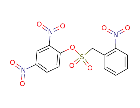 (2-Nitro-phenyl)-methanesulfonic acid 2,4-dinitro-phenyl ester