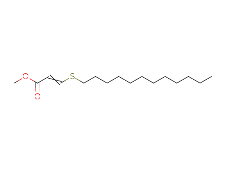 2-Propenoic acid, 3-(dodecylthio)-, methyl ester