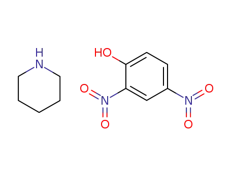 Molecular Structure of 42824-45-3 (2,4-dinitrophenol - piperidine (1:1))