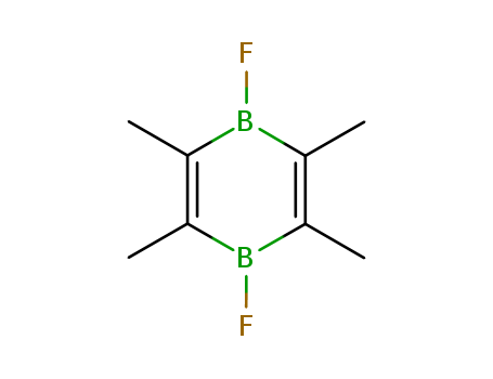 1,4-Diborin,1,4-difluoro-1,4-dihydro-2,3,5,6-tetramethyl-