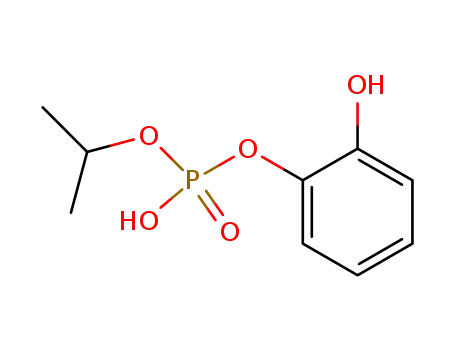 Molecular Structure of 77501-93-0 (Phosphoric acid, mono(2-hydroxyphenyl) mono(1-methylethyl) ester)