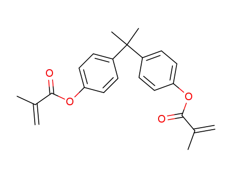 Molecular Structure of 3253-39-2 (BISPHENOL A DIMETHACRYLATE)