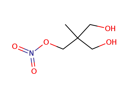 Molecular Structure of 84051-80-9 (1,1,1-Trimethylolethane mononitrate)