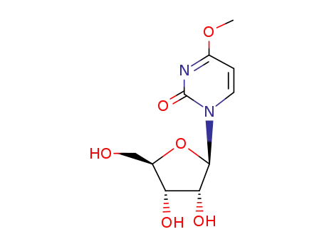 Molecular Structure of 34218-77-4 (O(4)-methyluridine)