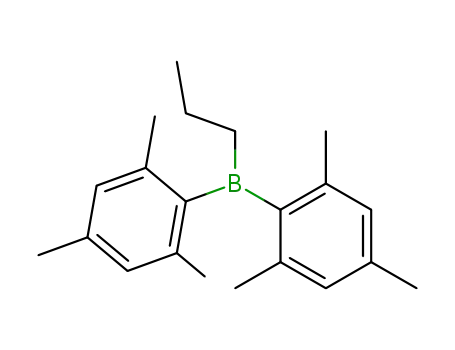 Molecular Structure of 74178-57-7 (propyldimesitylborane)