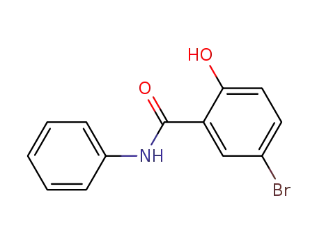 Molecular Structure of 4294-89-7 (5-bromo-2-hydroxy-N-phenylbenzamide)