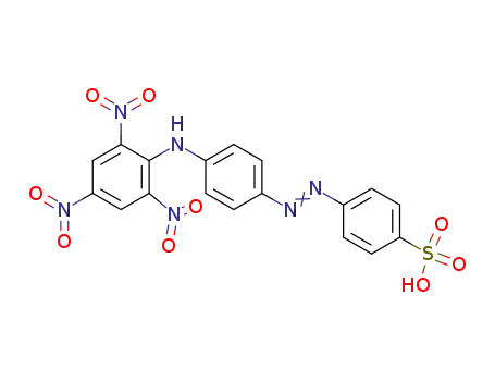 Molecular Structure of 861869-60-5 (4-[4-(2,4,6-trinitro-anilino)-phenylazo]-benzenesulfonic acid)