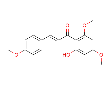 Molecular Structure of 64680-84-8 (Flavokawain A)