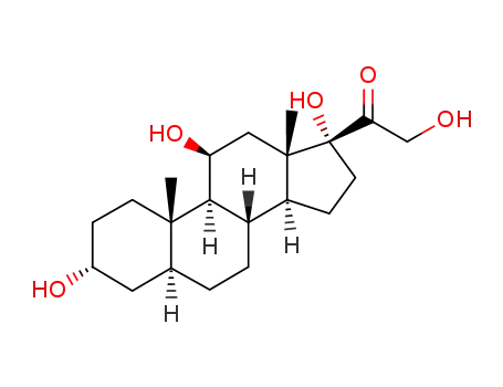 Molecular Structure of 302-91-0 (ALLOTETRAHYDROCORTISOL)