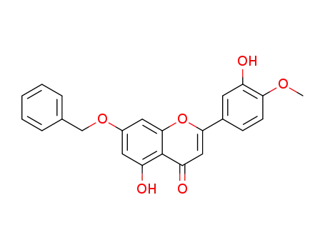 Molecular Structure of 159355-57-4 (7-benzyldiosmetin)