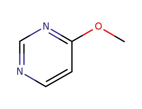 Molecular Structure of 6104-41-2 (Pyrimidine, 4-methoxy- (6CI,7CI,8CI,9CI))