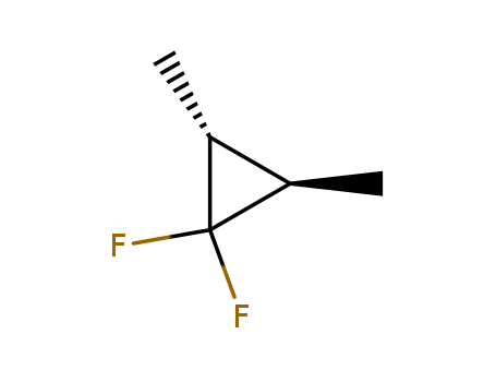 Cyclopropane, 1,1-difluoro-2,3-dimethyl-, trans-