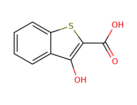 Molecular Structure of 191031-07-9 (3-hydroxy-benzo[<i>b</i>]thiophene-2-carboxylic acid)