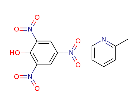 2-methylpyridine; 2,4,6-trinitrophenol cas  15938-03-1
