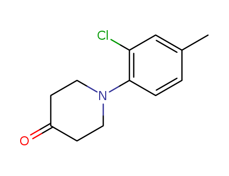 1-(2-chloro-4-methylphenyl)piperidin-4-one
