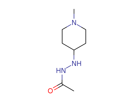 Acetic acid,2-(1-methyl-4-piperidinyl)hydrazide