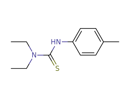 Molecular Structure of 2742-65-6 (N,N-diethyl-N'-p-tolyl-thiourea)