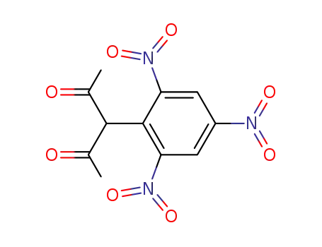 Molecular Structure of 87687-98-7 (3-(2,4,6-trinitrophenyl)-2,4-pentanedione)