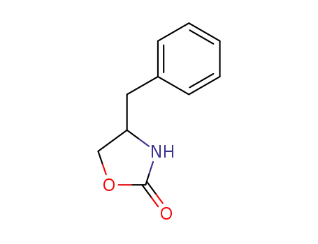 Molecular Structure of 102029-44-7 ((R)-4-Benzyl-2-oxazolidinone)