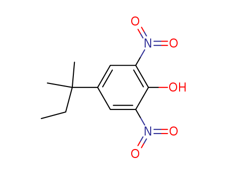 Phenol,4-(1,1-dimethylpropyl)-2,6-dinitro- cas  4097-50-1