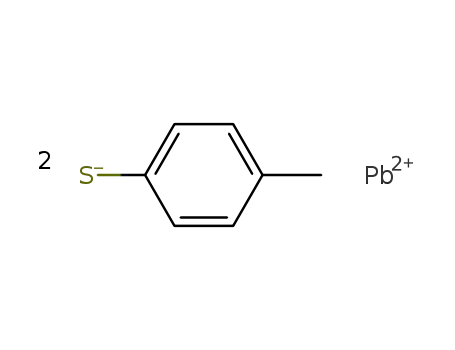 Molecular Structure of 32812-90-1 ((4-methyl)thiophenolato-lead(II))