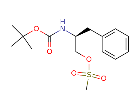 (S)-2-(tert-butoxycarbonylamino)-3-phenylpropymethanesulfonate