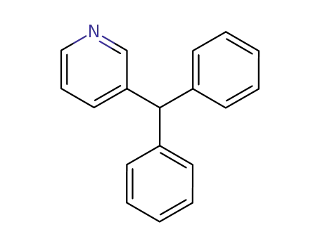 Molecular Structure of 3678-71-5 (3-benzhydrylpyridine)