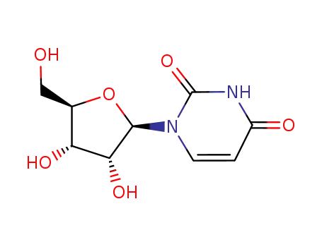 Molecular Structure of 20289-55-8 (β-D/L-uridine)