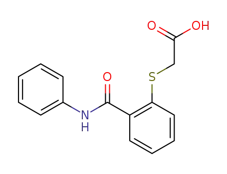 (2-phenylcarbamoyl-phenylsulfanyl)-acetic acid