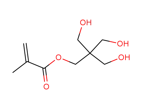 Molecular Structure of 80548-27-2 (3-Hydroxy-2,2-bis(hydroxymethyl)propyl methacrylate)