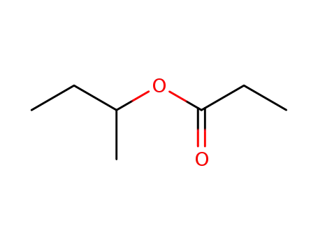 Molecular Structure of 591-34-4 (sec-Butyl propanoate.)
