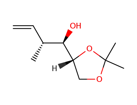 (1R,2R)-2-methyl-1-((R)-2,2-dimethyl-1,3-dioxolan-4-yl)but-3-en-1-ol