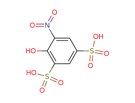 4-Hydroxy-5-nitrobenzene-1,3-disulfonic acid