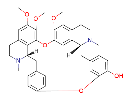 2H-1,24:12,15-Dietheno-6,10-metheno-16H-pyrido[2',3':17,18][1,10]dioxacycloeicosino[2,3,4-ij]isoquinolin-9-ol,3,4,4a,5,16a,17,18,19-octahydro-21,22,26-trimethoxy-4,17-dimethyl-, (4aR,16aS)-