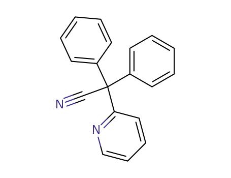2-pyridynyldiphenylacetonitrile