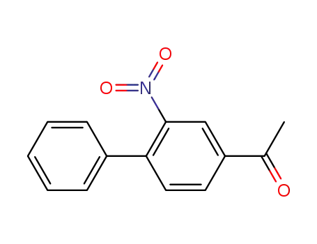 1-(2-니트로-비페닐-4-일)-에타논