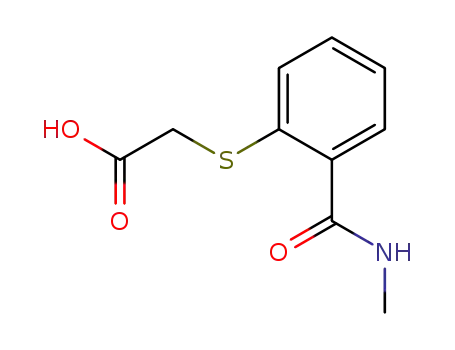 (2-methylcarbamoyl-phenylsulfanyl)-acetic acid