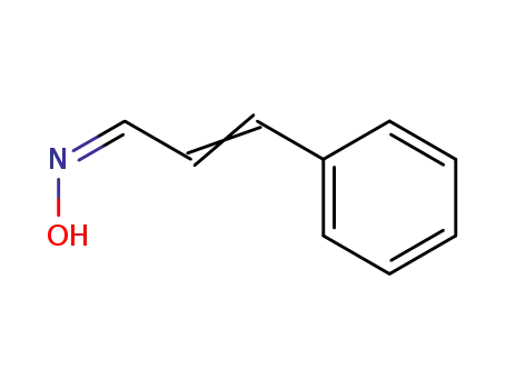 Molecular Structure of 20707-70-4 ((Z,)-cinnamaldehyde oxime)