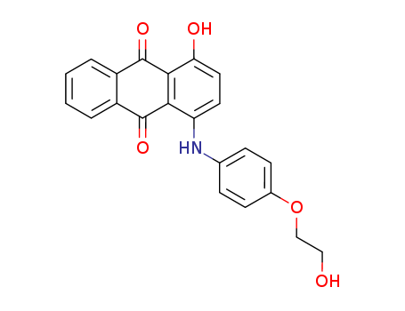 9,10-Anthracenedione,1-hydroxy-4-[[4-(2-hydroxyethoxy)phenyl]amino]-